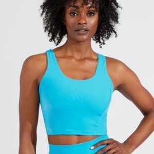 BuffBunny Crystal Crop in Turquoise